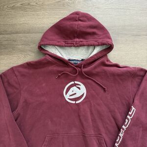 Vintage Aeropostale Men's Hoodie Sleeve Y2K 90s Skater Grunge Size XL